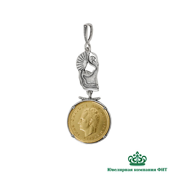 Ювелирное изделие - Подвеска из серебра в магазине Best-Gold 153310