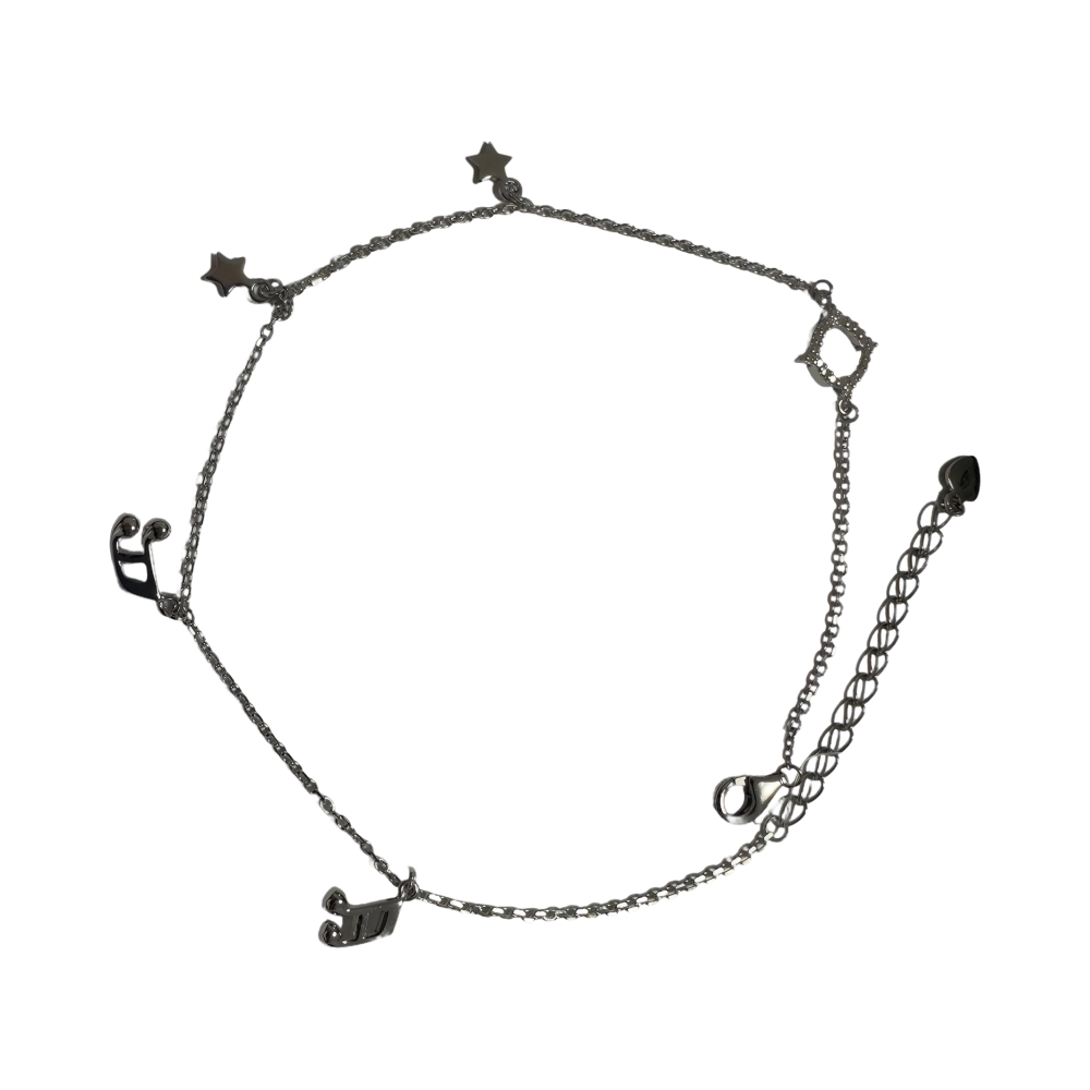 Ювелирное изделие - Браслет из серебра с цирконами в магазине Best-Gold 155466