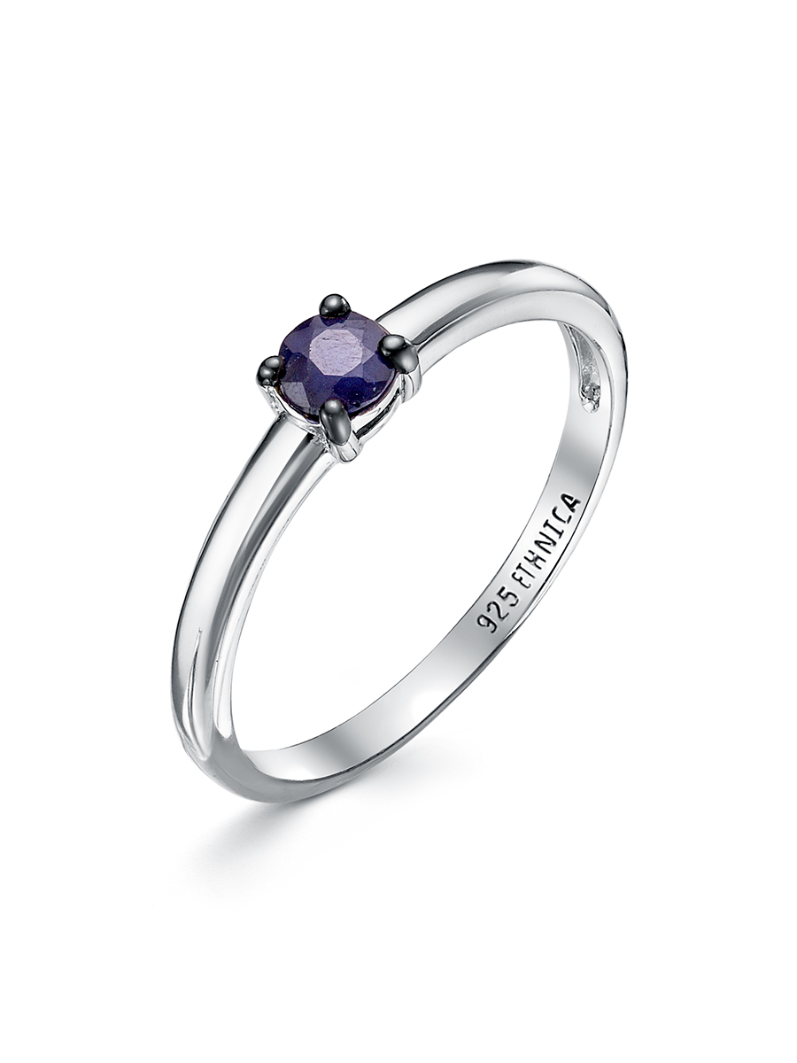 Ювелирное изделие - Кольцо из серебра с сапфиром в магазине Best-Gold 128459