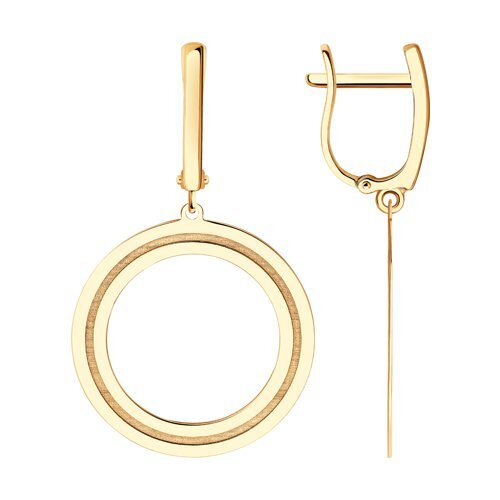 Серьги из красного золота Ювелирное изделие - Серьги из красного золота в магазине Best-Gold 101907