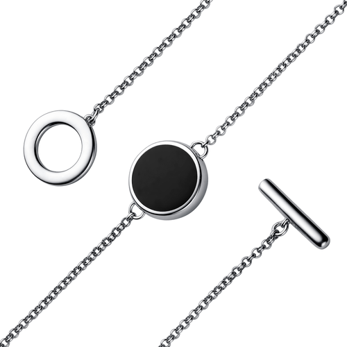 Браслет из серебра с эмалью Ювелирное изделие - Браслет из серебра с эмалью в магазине Best-Gold 084988