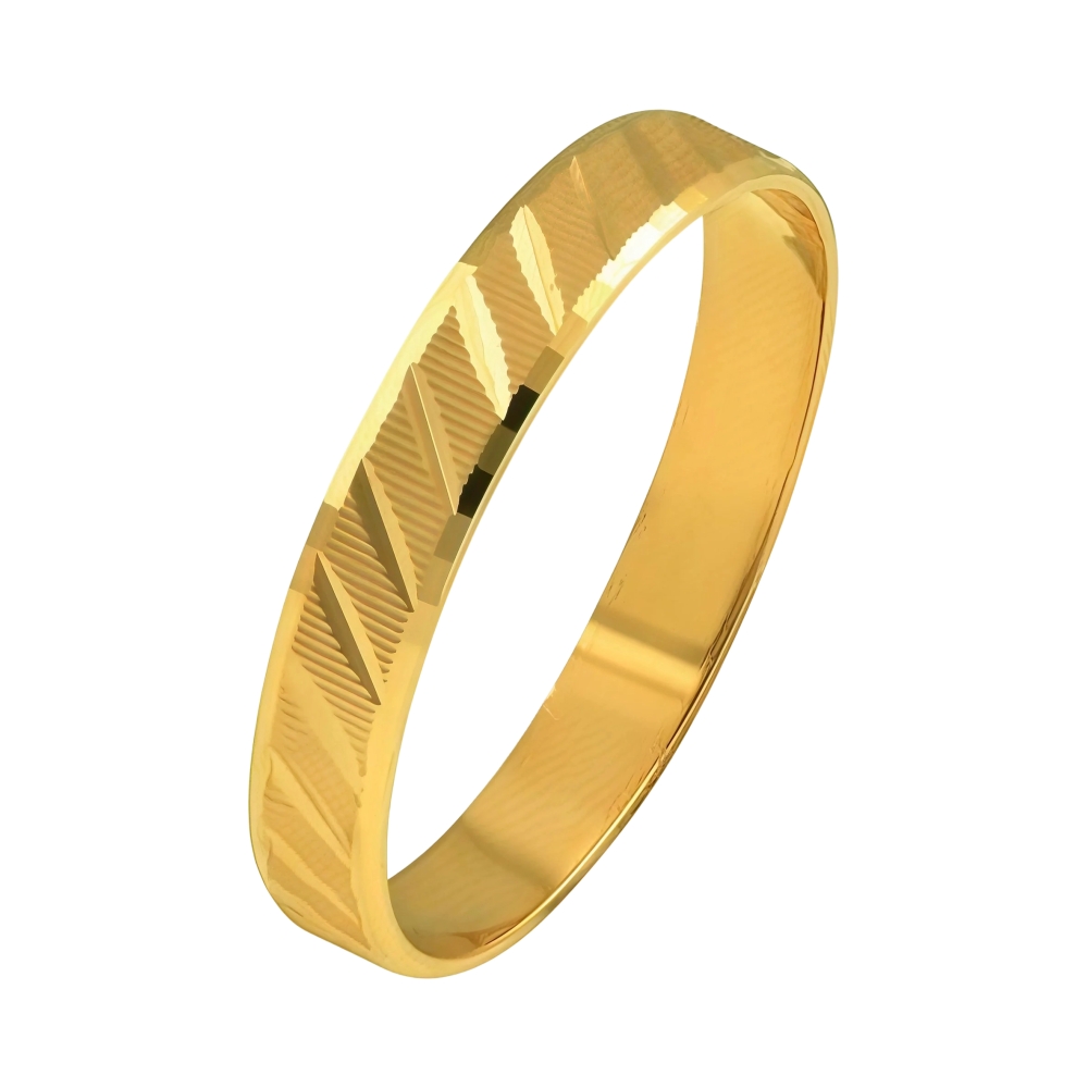 Ювелирное изделие - Обручальное кольцо из красного золота в магазине Best-Gold 093403