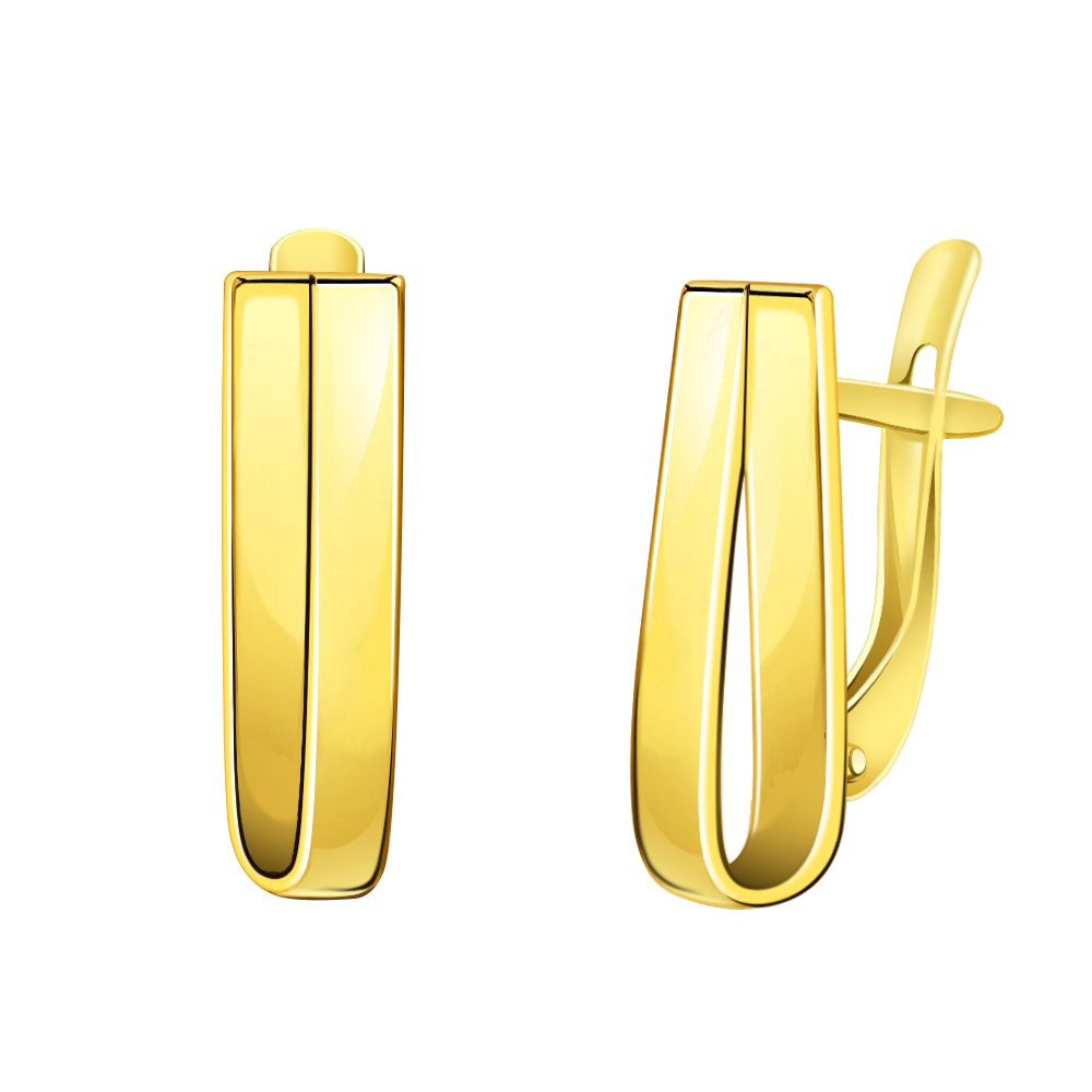 Ювелирное изделие - Серьги из жёлтого золота в магазине Best-Gold 131171