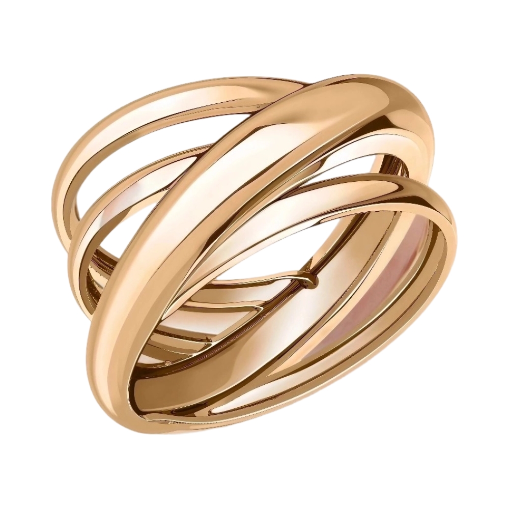 Кольцо из красного золота Ювелирное изделие - Кольцо из красного золота в магазине Best-Gold 155914