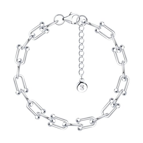 Браслет из серебра Ювелирное изделие - Браслет из серебра в магазине Best-Gold 044804