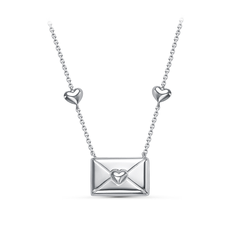 Колье из серебра с фианитом Ювелирное изделие - Колье из серебра с фианитом в магазине Best-Gold 033269