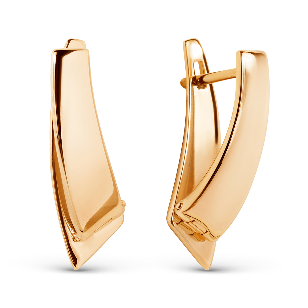 Серьги в красном золоте Ювелирное изделие - Серьги в красном золоте в магазине Best-Gold 130216