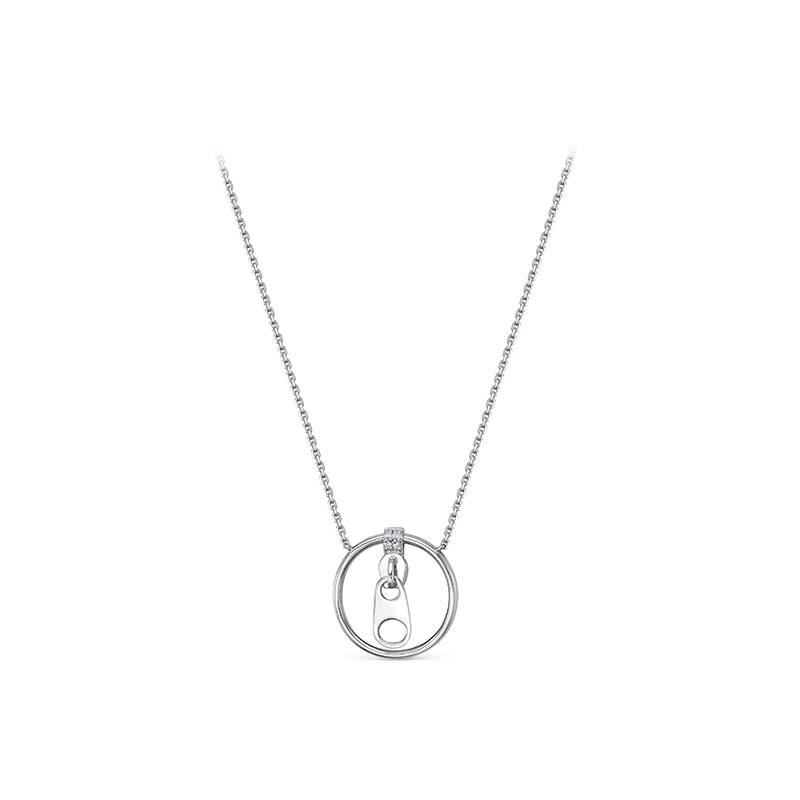Ювелирное изделие - Колье из серебра с фианитами в магазине Best-Gold 033283