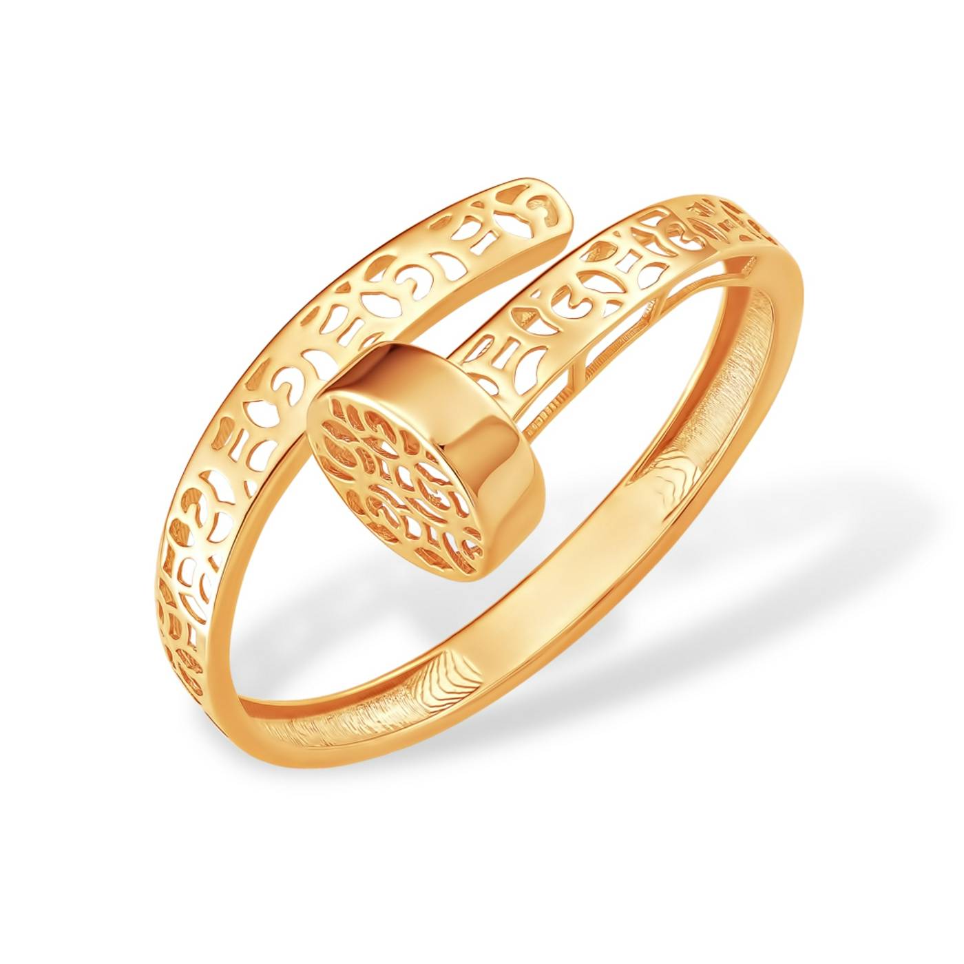 Ювелирное изделие - Кольцо из красного золота в магазине Best-Gold 147504