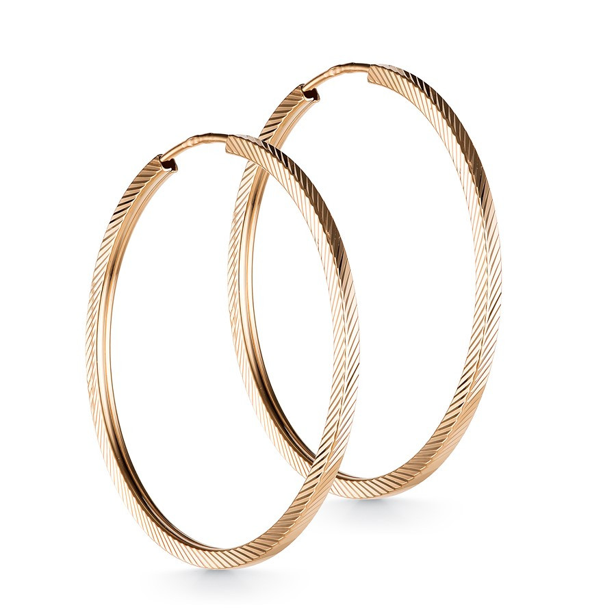 Серьги из красного золота Ювелирное изделие - Серьги из красного золота в магазине Best-Gold 040447