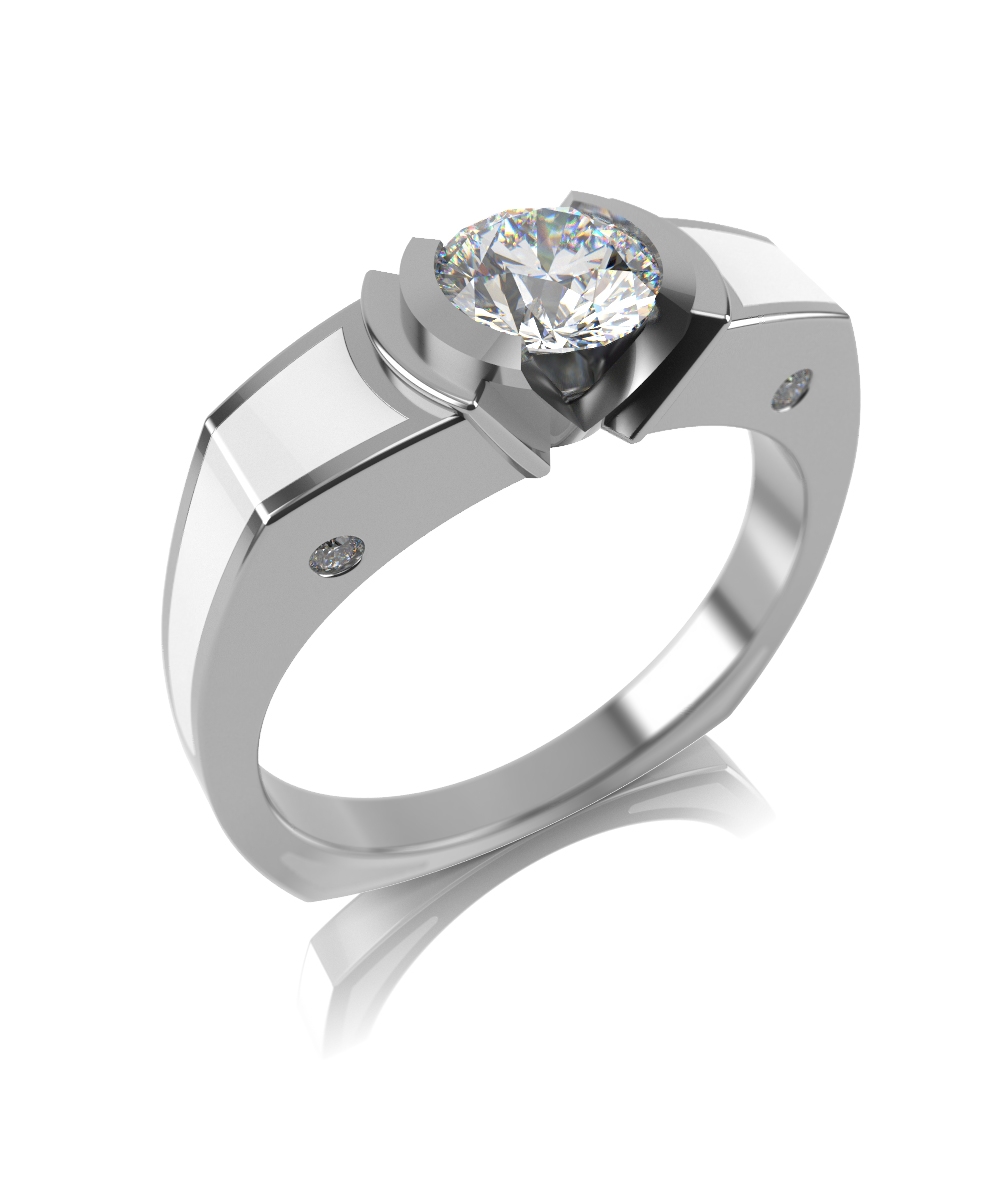 Кольцо из серебра с фианитами Ювелирное изделие - Кольцо из серебра с фианитами в магазине Best-Gold 134566