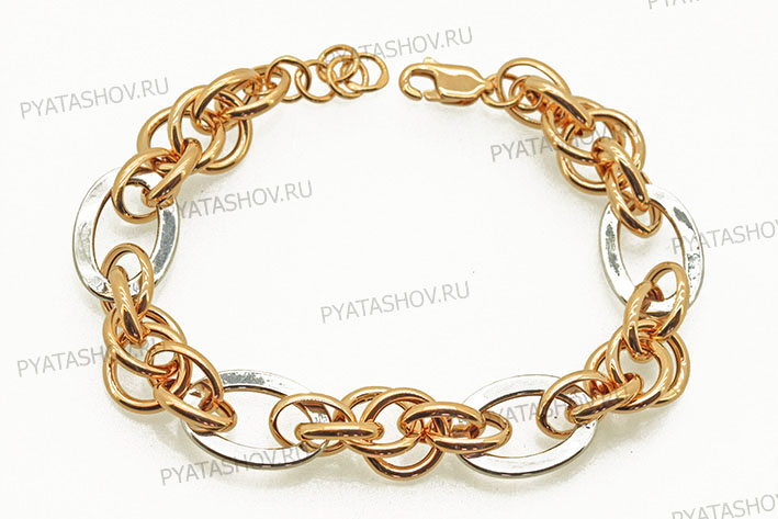 Браслет из комбинированного золота Ювелирное изделие - Браслет из комбинированного золота в магазине Best-Gold 123253