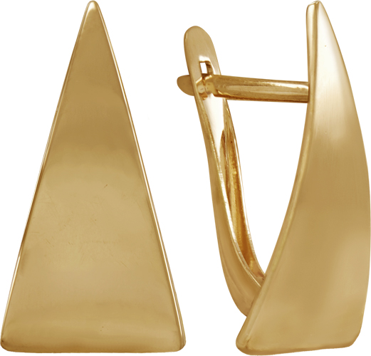 Серьги из красного золота Ювелирное изделие - Серьги из красного золота в магазине Best-Gold 022058