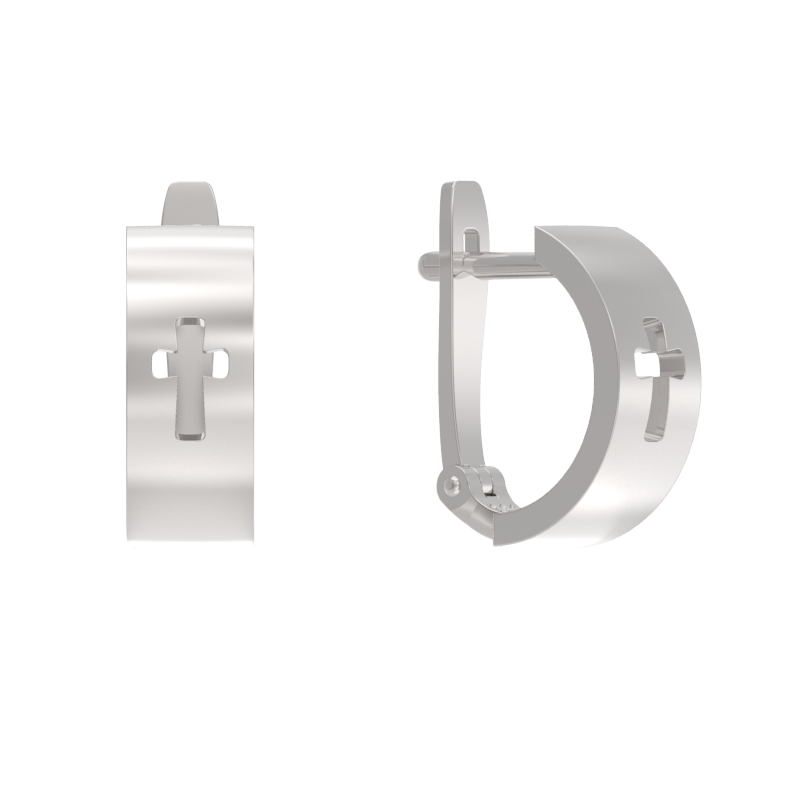 Серьги из серебра Ювелирное изделие - Серьги из серебра в магазине Best-Gold 095957