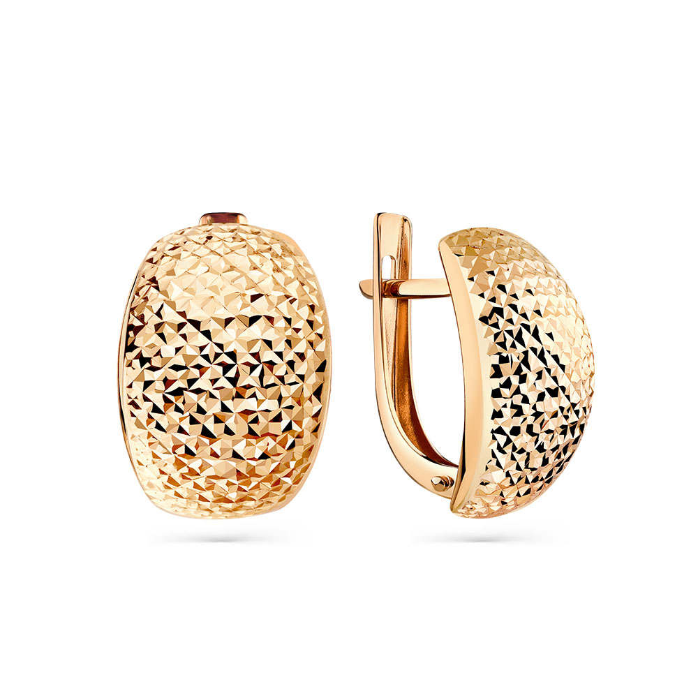 Серьги из красного золота Ювелирное изделие - Серьги из красного золота в магазине Best-Gold 124325