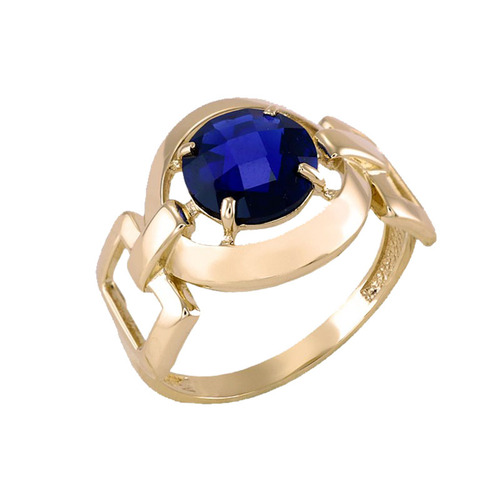 Кольцо из серебра с ситаллом розовым Ювелирное изделие - Кольцо из серебра с ситаллом розовым в магазине Best-Gold 037350