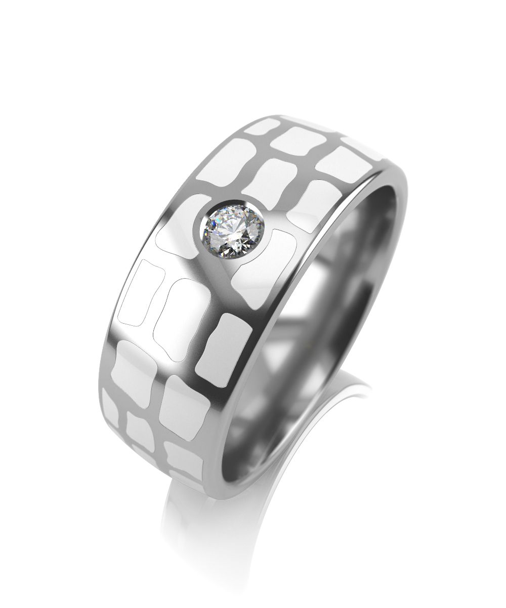 Кольцо из серебра с фианитами Ювелирное изделие - Кольцо из серебра с фианитами в магазине Best-Gold 134582