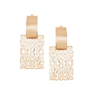 Серьги из желтого золота