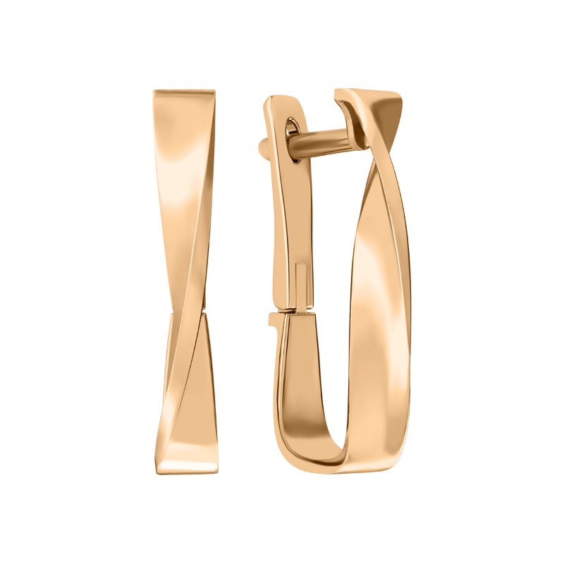 Ювелирное изделие - Серьги из красного золота в магазине Best-Gold 155904