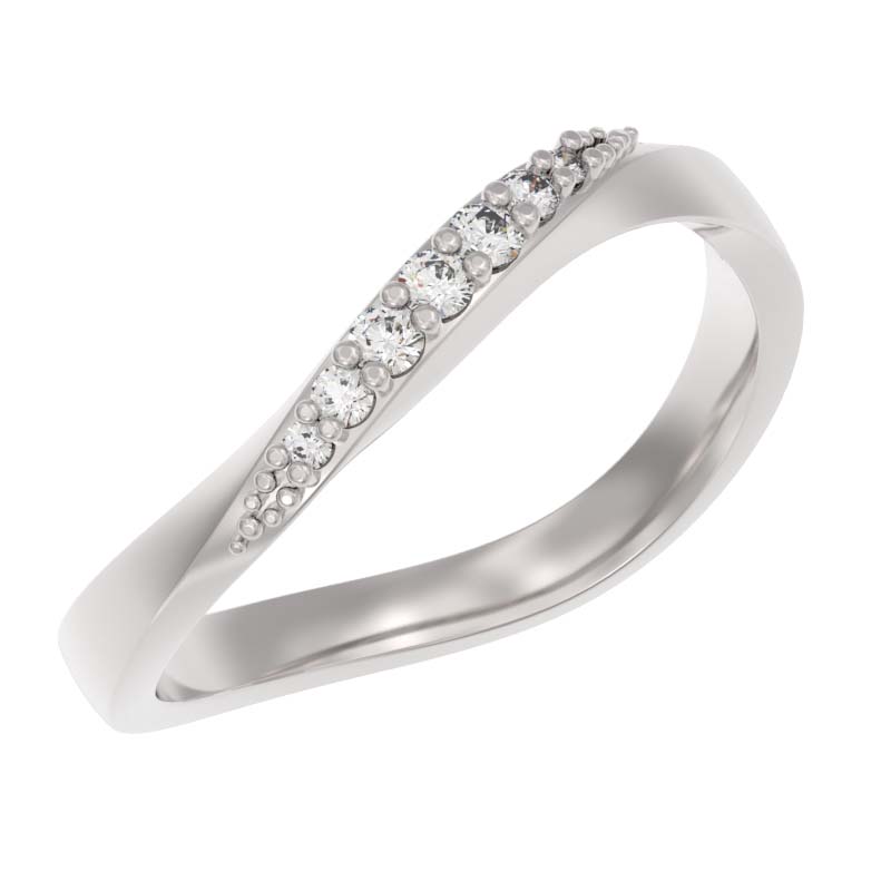 Кольцо из серебра с фианитами Ювелирное изделие - Кольцо из серебра с фианитами в магазине Best-Gold 139683