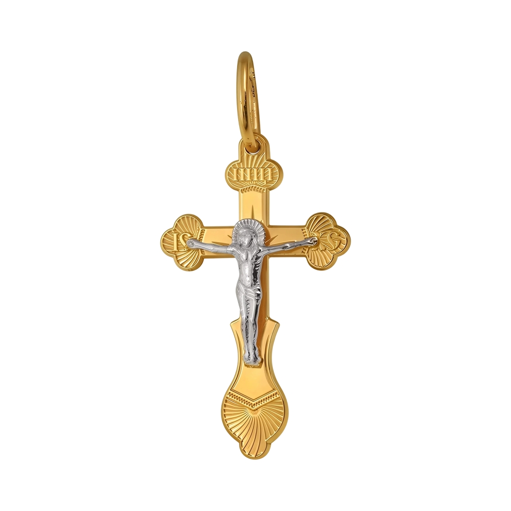 Ювелирное изделие - Крест из красного золота в магазине Best-Gold 155865