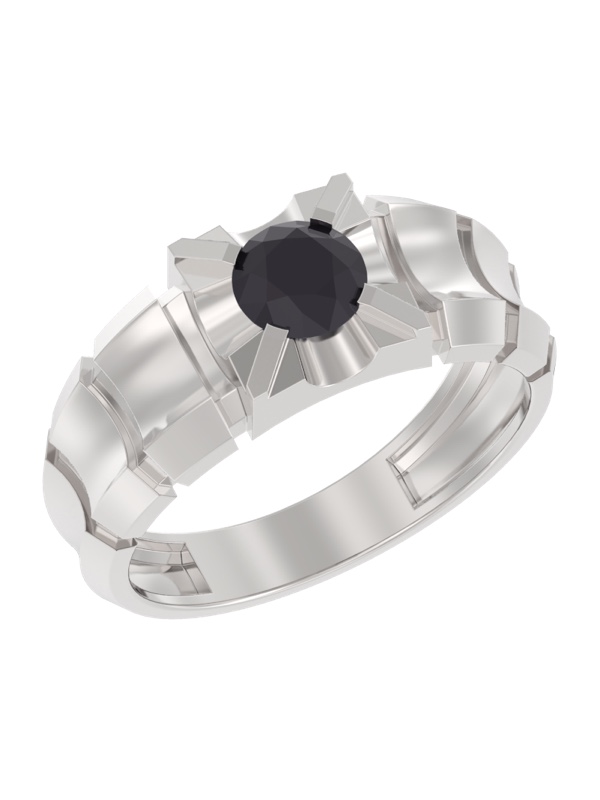 Печатка из серебра с шпинелем Ювелирное изделие - Печатка из серебра с шпинелем в магазине Best-Gold 146464