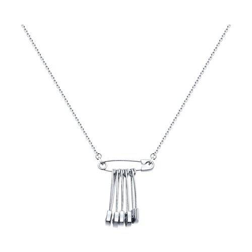 Ювелирное изделие - Колье из серебра с фианитами в магазине Best-Gold 079851