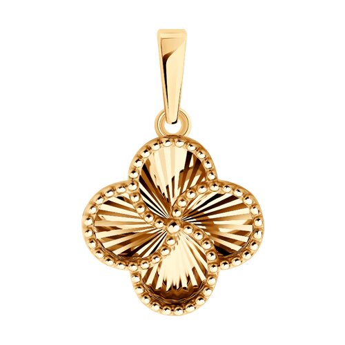 Подвеска из красного золота Ювелирное изделие - Подвеска из красного золота в магазине Best-Gold 152318