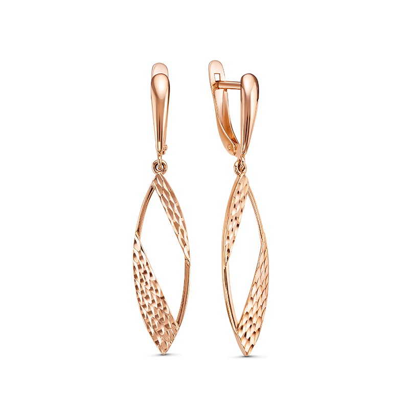 Ювелирное изделие - Серьги из желтого золота в магазине Best-Gold 126570