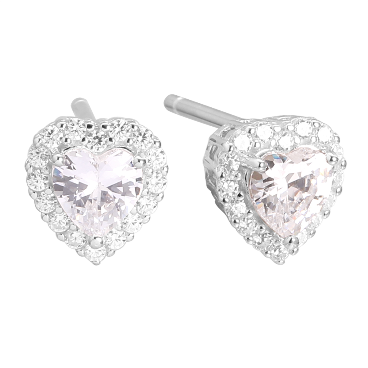 Серьги из серебра с фианитами Ювелирное изделие - Серьги из серебра с фианитами в магазине Best-Gold 147120