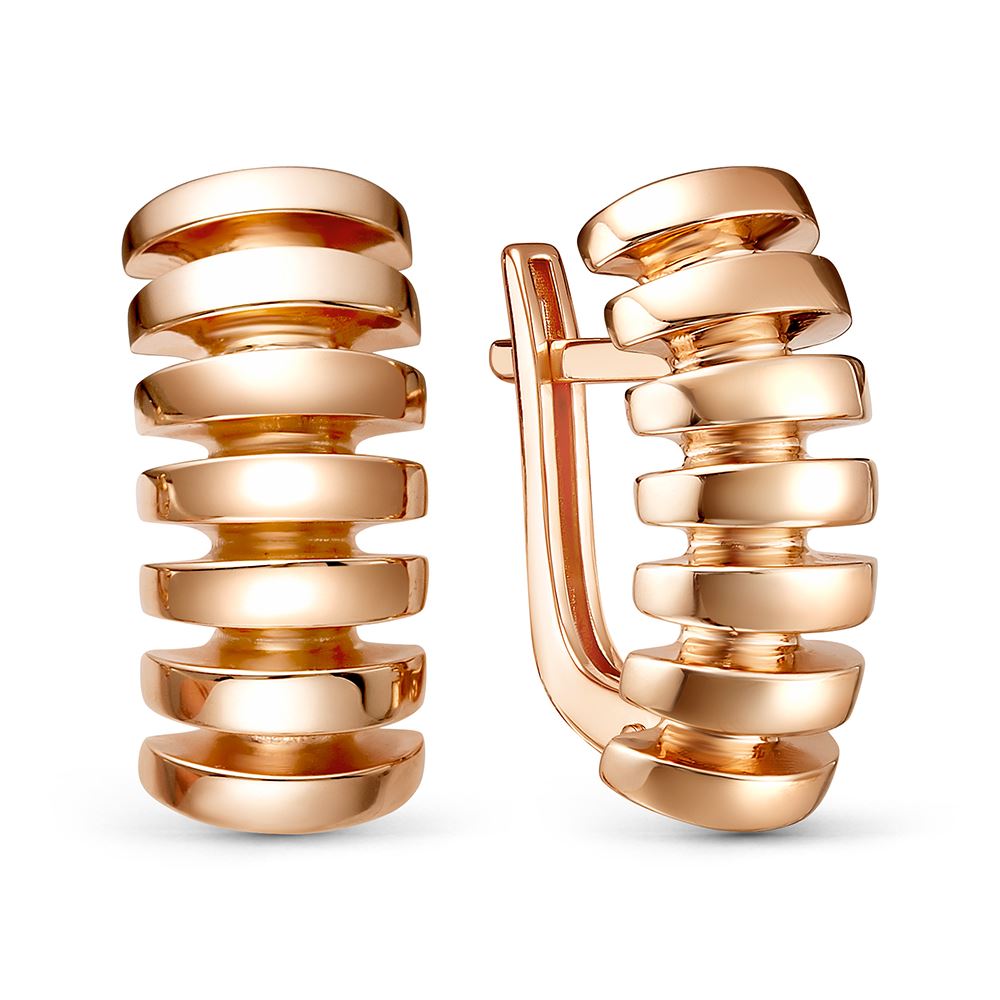 Серьги из красного золота Ювелирное изделие - Серьги из красного золота в магазине Best-Gold 149563