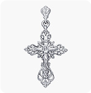 Религиозные украшения из серебра