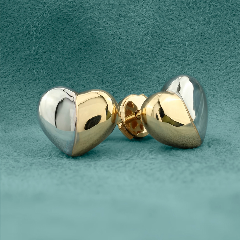 Серьги из желтого золота