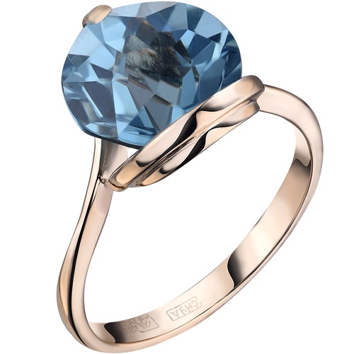 Кольцо из серебра с топазом Ювелирное изделие - Кольцо из серебра с топазом в магазине Best-Gold 098084