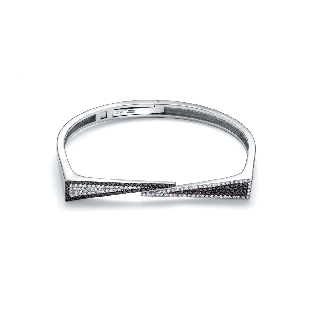 Браслет из белого золота с бриллиантами Ювелирное изделие - Браслет из белого золота с бриллиантами в магазине Best-Gold 134327