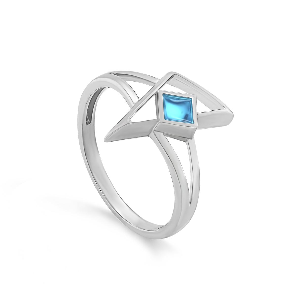 Кольцо из серебра с эмалью Ювелирное изделие - Кольцо из серебра с эмалью в магазине Best-Gold 125276