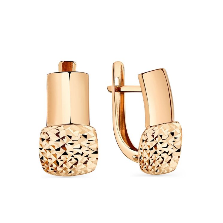 Серьги в красном золоте Ювелирное изделие - Серьги в красном золоте в магазине Best-Gold 130455