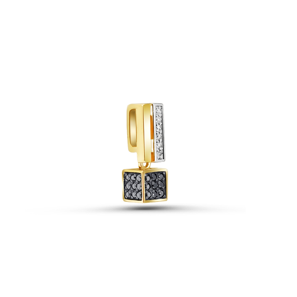 Ювелирное изделие - Подвеска из желтого золота с бриллиантами в магазине Best-Gold 151924