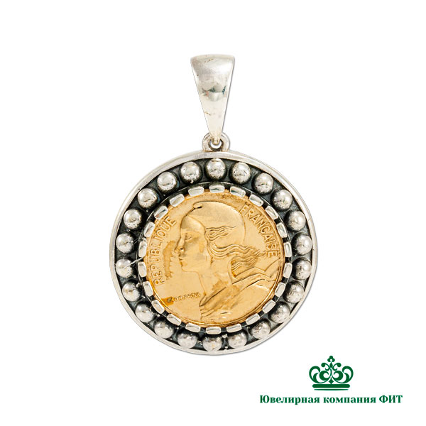 Ювелирное изделие - Подвеска из серебра в магазине Best-Gold 153294