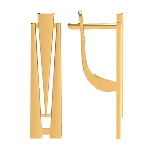 Серьги в красном золоте Ювелирное изделие - Серьги в красном золоте в магазине Best-Gold 046240