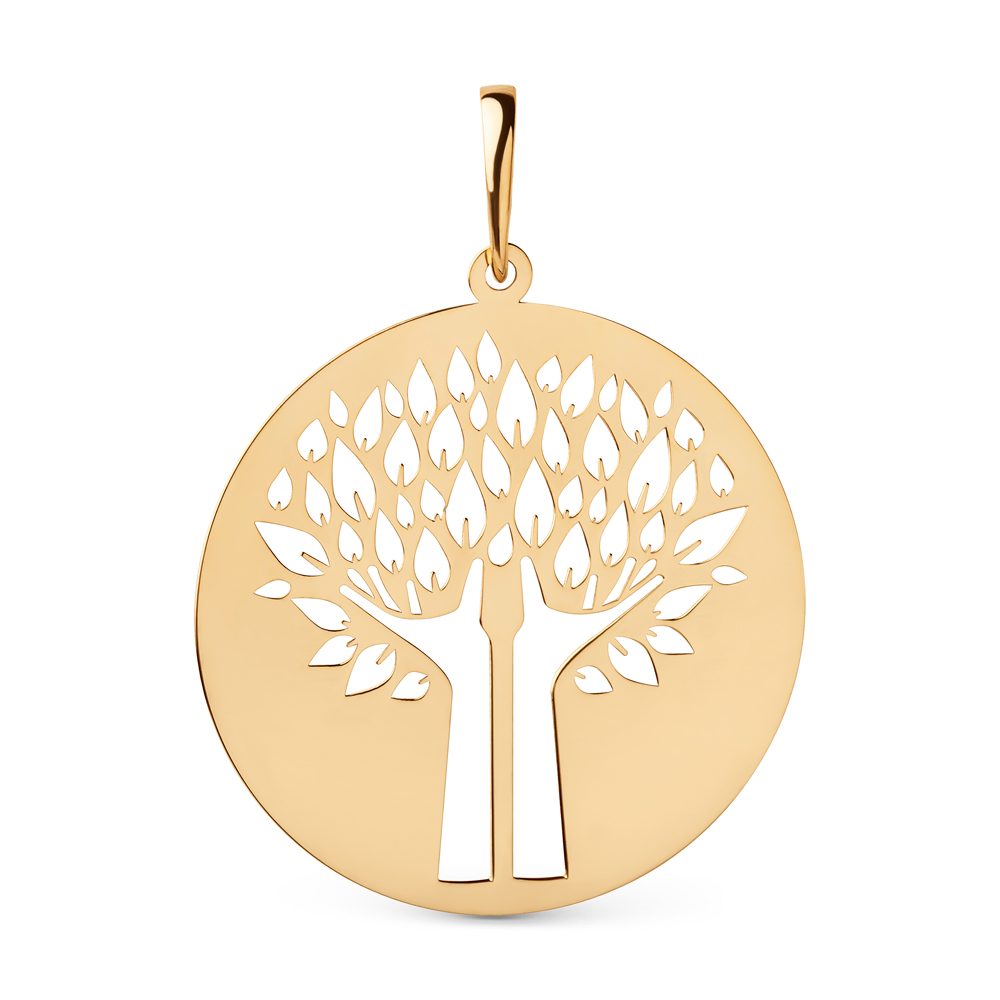 Подвеска из красного золота Ювелирное изделие - Подвеска из красного золота в магазине Best-Gold 122917