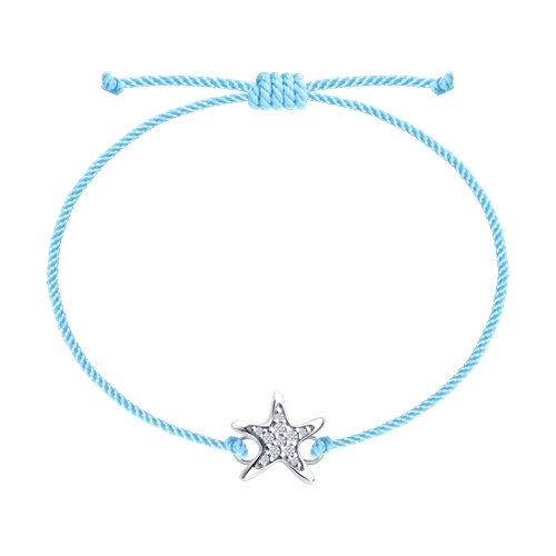 Ювелирное изделие - Браслет из серебра с фианитами в магазине Best-Gold 152520