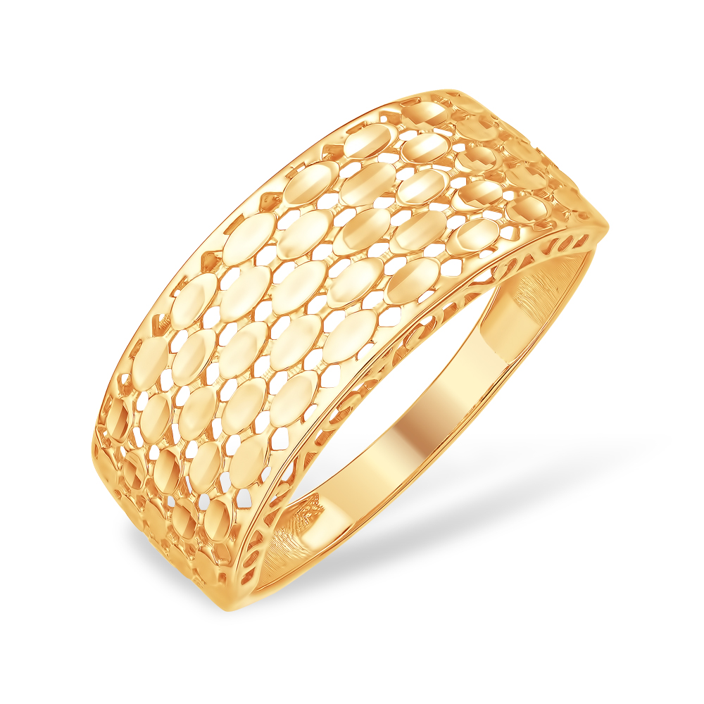 Кольцо из красного золота