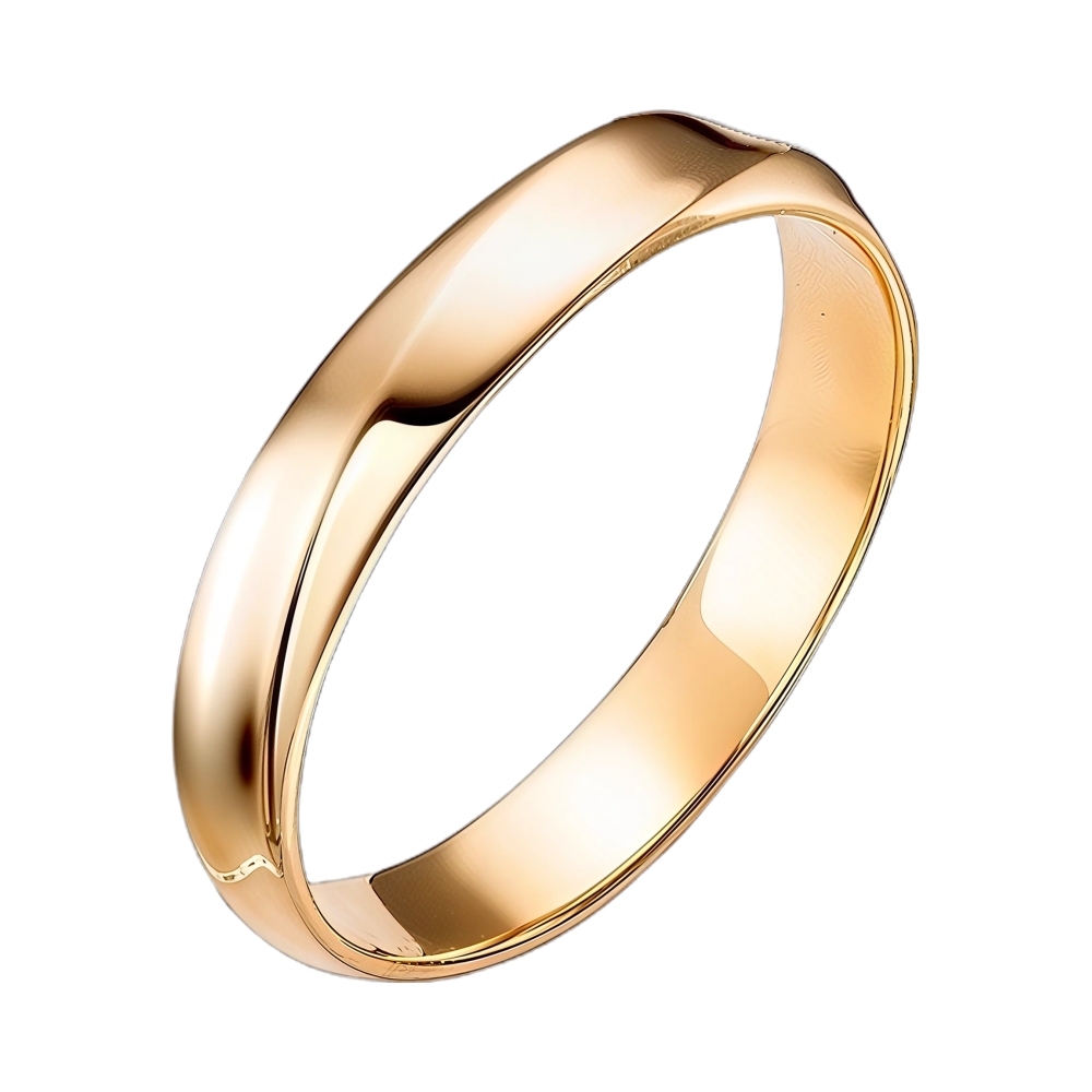 Ювелирное изделие - Обручальное кольцо из красного золота в магазине Best-Gold 135009