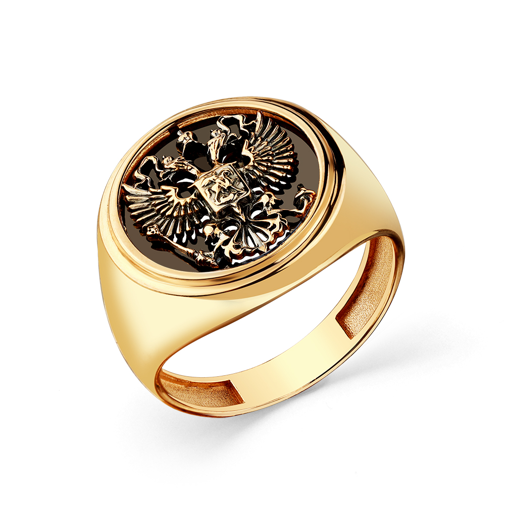 Кольцо из красного золота