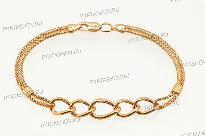 Ювелирное изделие - Браслет из красного золота в магазине Best-Gold 061419
