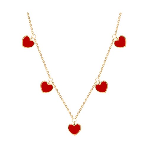 Ювелирное изделие - Колье из серебра с эмалью в магазине Best-Gold 152757