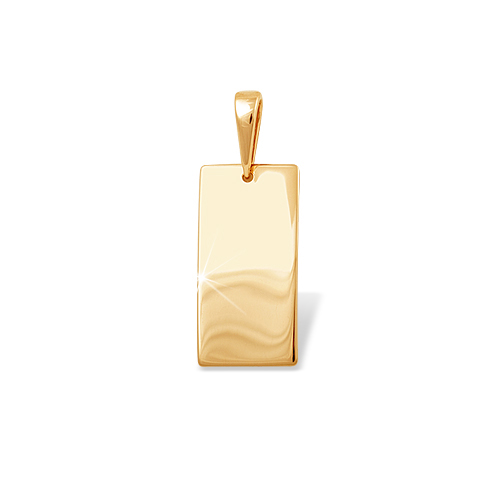 Ювелирное изделие - Подвеска из красного золота в магазине Best-Gold 142673