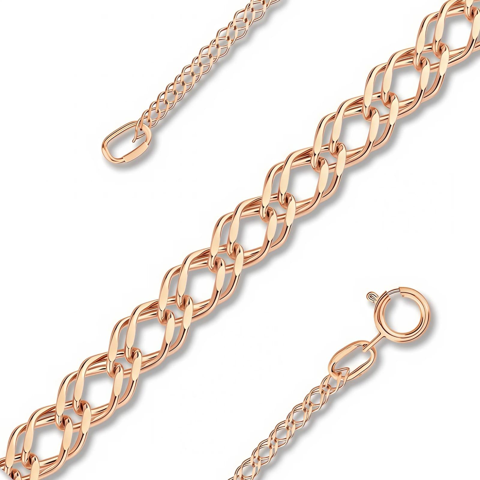 Браслет из красного золота Ювелирное изделие - Браслет из красного золота в магазине Best-Gold 155570