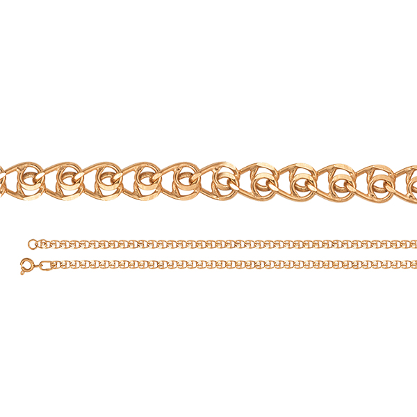 Ювелирное изделие - Цепь из красного золота в магазине Best-Gold 120413